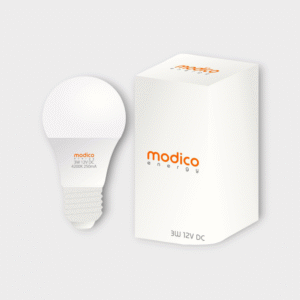 Żarówka LED 12V 3W E27 4000K